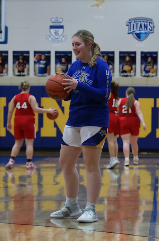 YouCantDefendUs's tweet photo. Senior Morgan Potter wants you at the game tonight.

6:30 Senior Night https://t.co/mUJwbggBP1