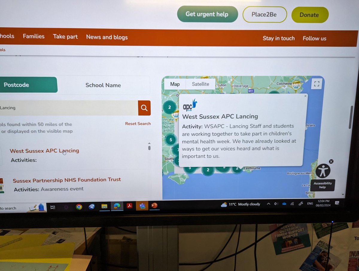 Lancing students have been working together to get their voices heard for Child Mental Health week. We have put ourselves on the map and are completing a variety of activities to explore the subject #ThisisAP #MentalHealthWeek
