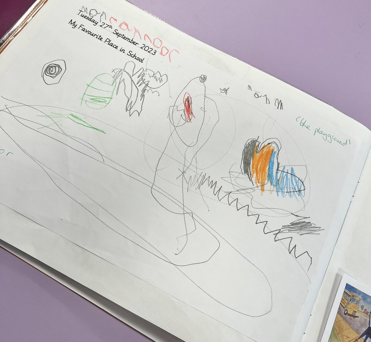 NatashaMrsSmith's tweet image. 4 months progress from this to this - from emergent mark making to writing captions. Sometimes on those long weeks you step back and quickly realise you are making a difference  #eyfs #receptionwriting #Eyfswriting #earlyyears #phonics