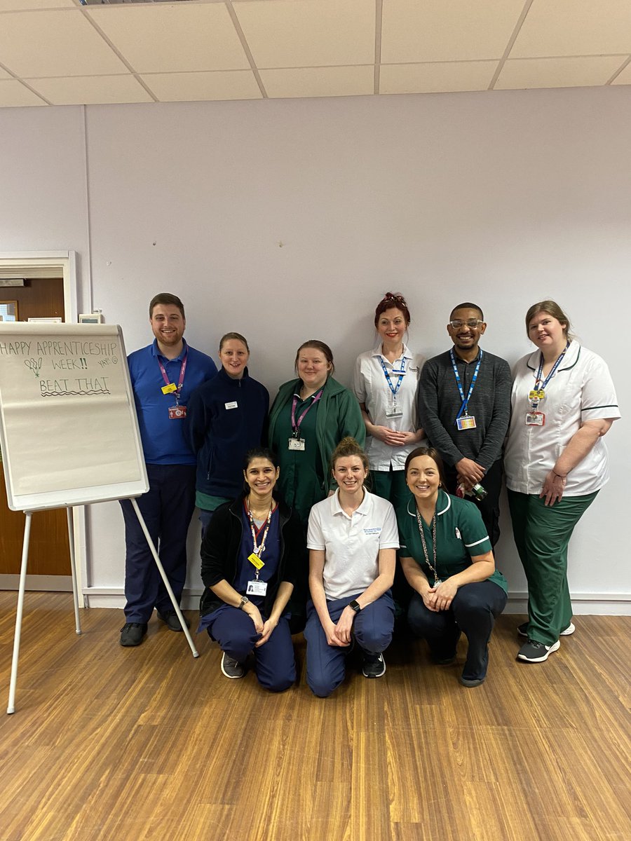 rbhtherapyteam's tweet photo. We are so proud of the apprentices in our team who are enrolled in a variety of apprenticeships including; 
✔️ Occupational Therapy
✔️ Physiotherapy
✔️ Prosthetics &amp; Orthotics 
✔️ Chartered Manager Degree
@AlafiyaSachak @BOBAHPFaculty @jessicaemilybea @ZoeHaddock @SkatingPhysio https://t.co/GgUHoZZpe7