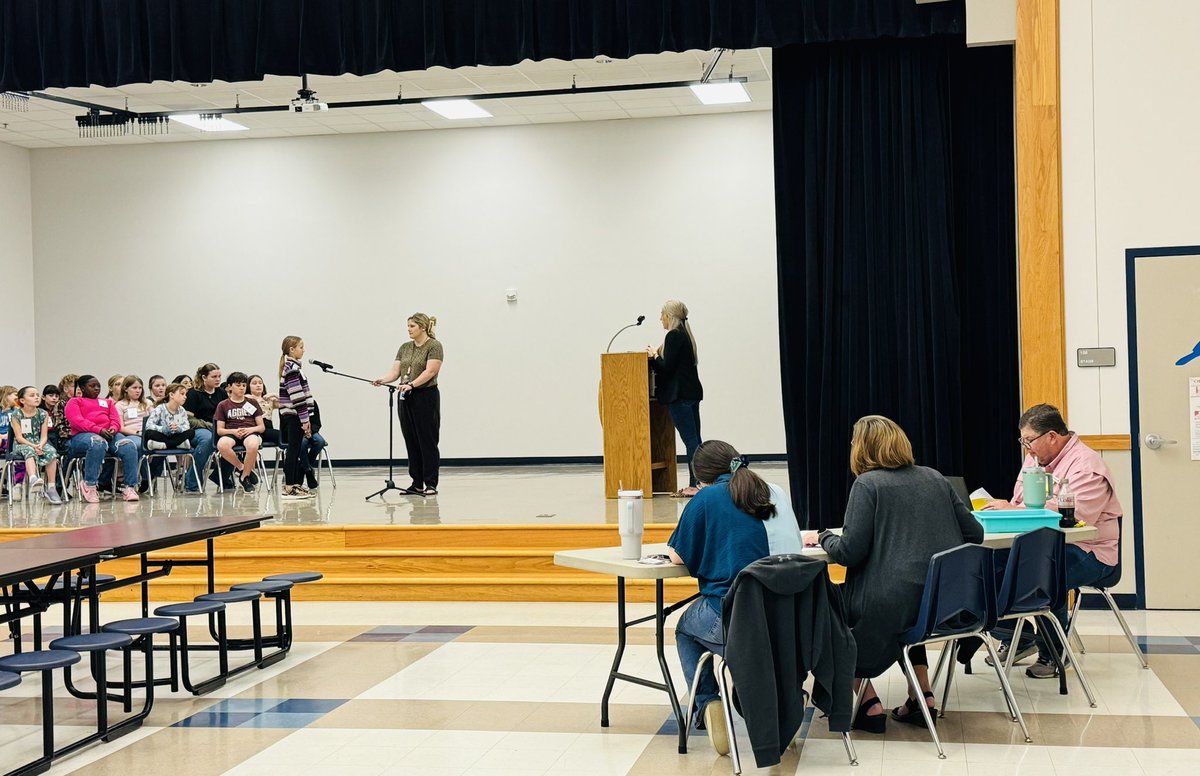 Congratulations to all of our students who competed in our elementary Spelling Bee🐝 today! It was a great opportunity & experience for all! Congratulations to our 2024 Spelling Bee Champion,Emery Pape!She will go on to represent Snook Elementary at the next level of competition!