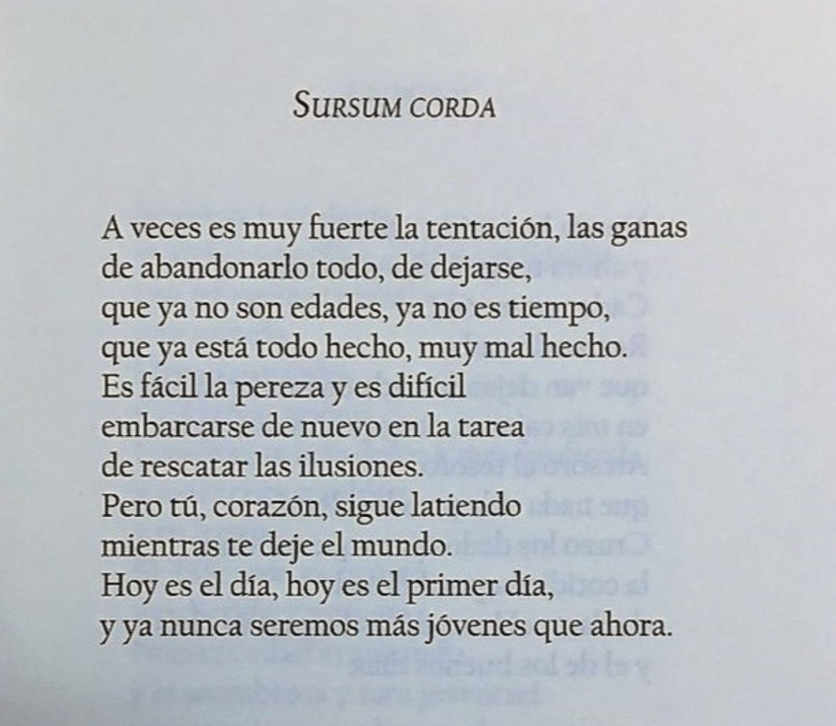 Hoy es el día …