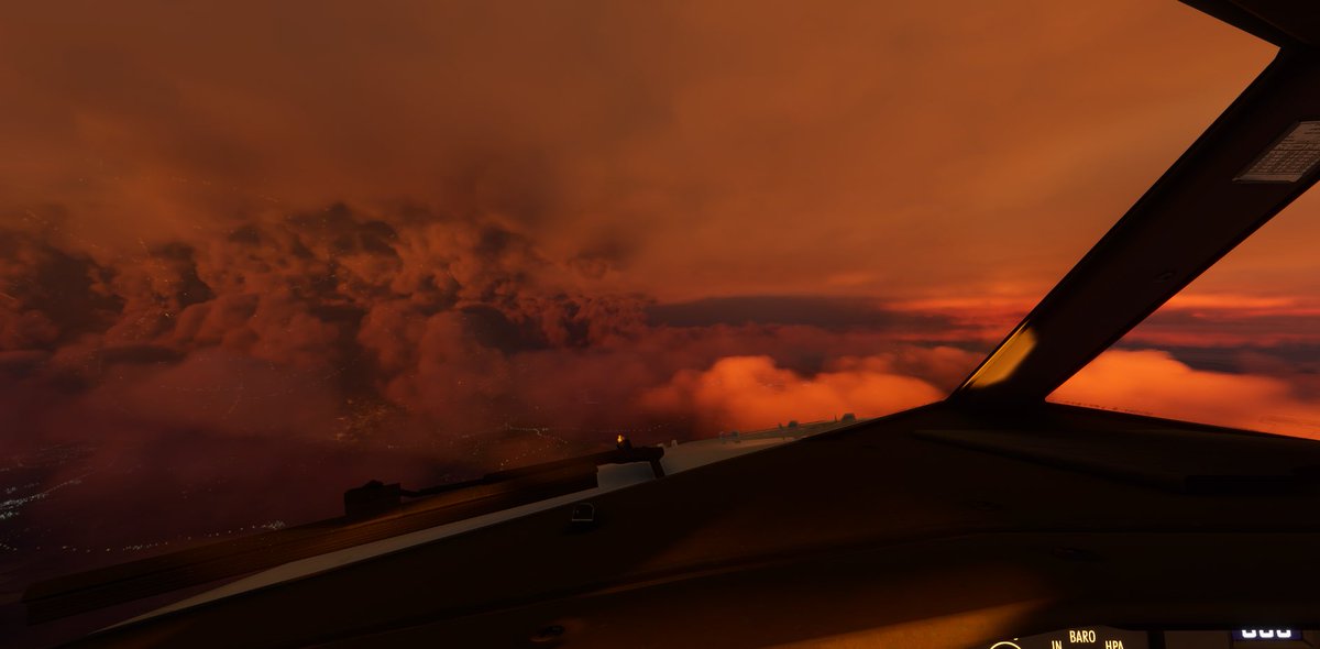 PilotFly04's tweet image. ✈️ Leeds Bradford to Chambery in the French Alps this morning, with some incredible skies as we departed LBA as EXS18DW 🔴

@iniBuilds new Leeds Bradford scenery is fantastic! 👌🏼

@MSFSofficial @vEXSuk @vatsimuk