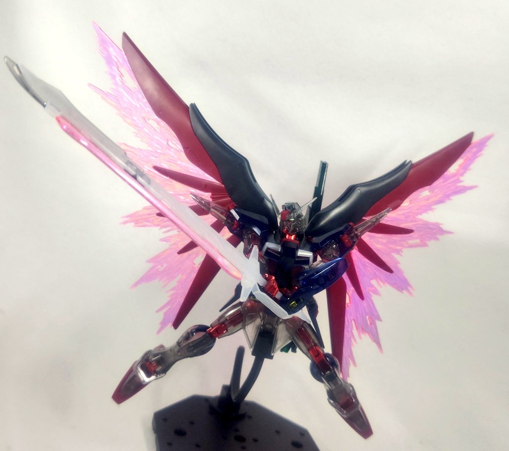 デスティニーガンダム spec2 最大稼働 MGデスティニーspec2風の最大