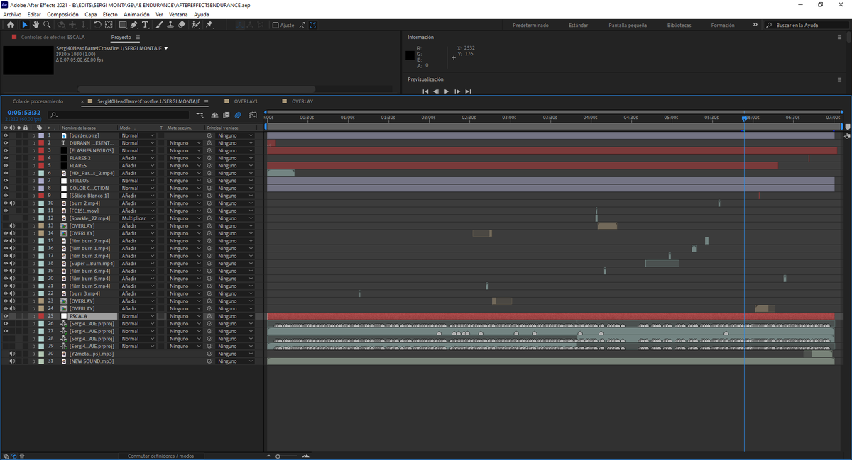 imDURANN's tweet photo. some after effects project screenshots https://t.co/t6Bz2m3xwh