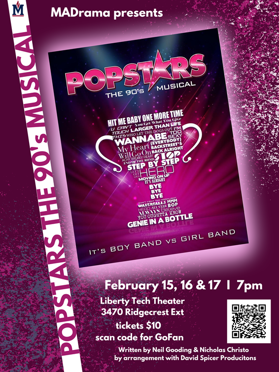 JmcssA's tweet photo. Don't miss out on this great performance by the students at Madison!  @suptking @JMCSchools @JMCSchools #jmcss #MADrama #magnificentmustangs https://t.co/6CjmDOiWNG