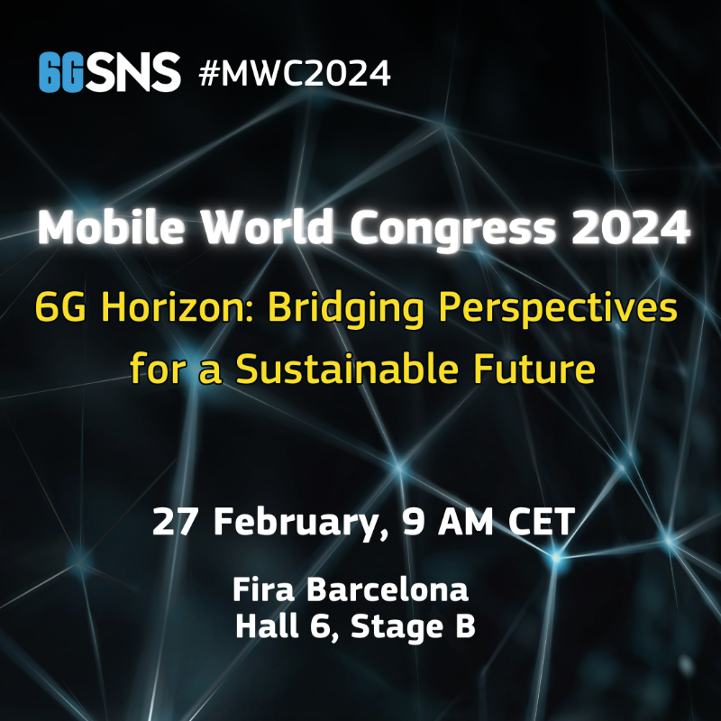 DigitalEU's tweet photo. 🌐Ready to dive into everything #6G?

Join the session at #MWC2024 to explore, network &amp; exchange ideas on the future of 6G and the impact of this tech on sustainability, cybersecurity &amp; more.

🗓️27 February, 09:00 CET
📍Hall 6, Stage B

Register now &amp; join @6G_SNS in Barcelona⤵️