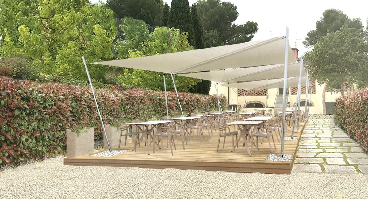 2021_Ristorante SM_ San Michele a Torri (FI)
Progetto di allestimento degli esterni (in collaborazione con Giovanni Parisi Sas)