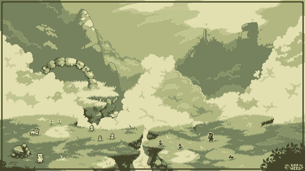D44W33D's tweet image. If you see this, post a landscape
#pixelart