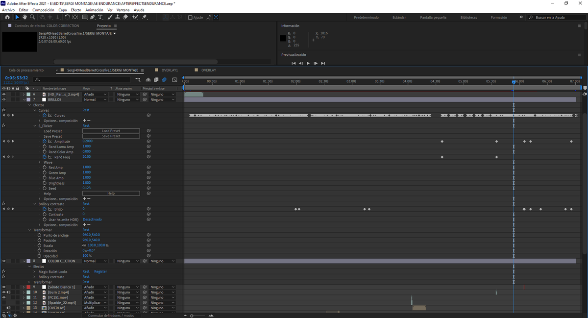 imDURANN's tweet photo. some after effects project screenshots https://t.co/t6Bz2m3xwh