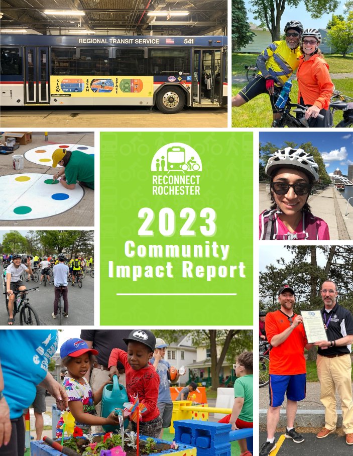 Reconnecters, we're so excited to bring you our first Community Impact Report, a new publication designed to share what we accomplished together in 2023! ✨Click the link below to give it a read✨ reconnectrochester.org/wp-content/upl…