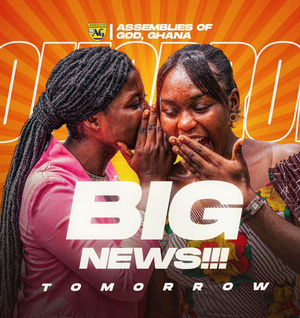 agcm_uglegon's tweet photo. The countdown begins!!!
Watch out for the big news tomorrow.
Join us on this journey as we embark on a mission to #SendTheLight to the ends of the world.
#BigNews #ShiftGrowTransform #SendTheLight #AssembliesOfGodGhana https://t.co/y5LRHwEM9Z
