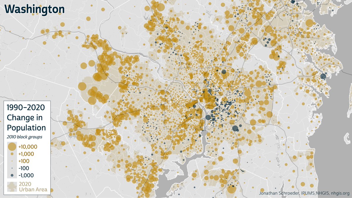 j_p_schroeder's tweet photo. I share a few examples to demonstrate the advantages of bivariate proportional symbol maps in a new @ipums blog post: https://t.co/hYF102N5tc

I'll also share a follow-up post soon with some design tips and instructions. https://t.co/90UvA7mk0e