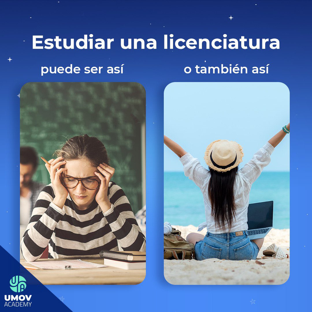 UMOVAcademy's tweet photo. 😎Una imagen dice más que 1000 palabras.
Así de sencillo. Estudia en línea, estudia en UMOV.
#UMOV #UniversidadEnMovimiento #InspiraciónColectiva #EstudiaEnLínea https://t.co/S9jJu1rnrb