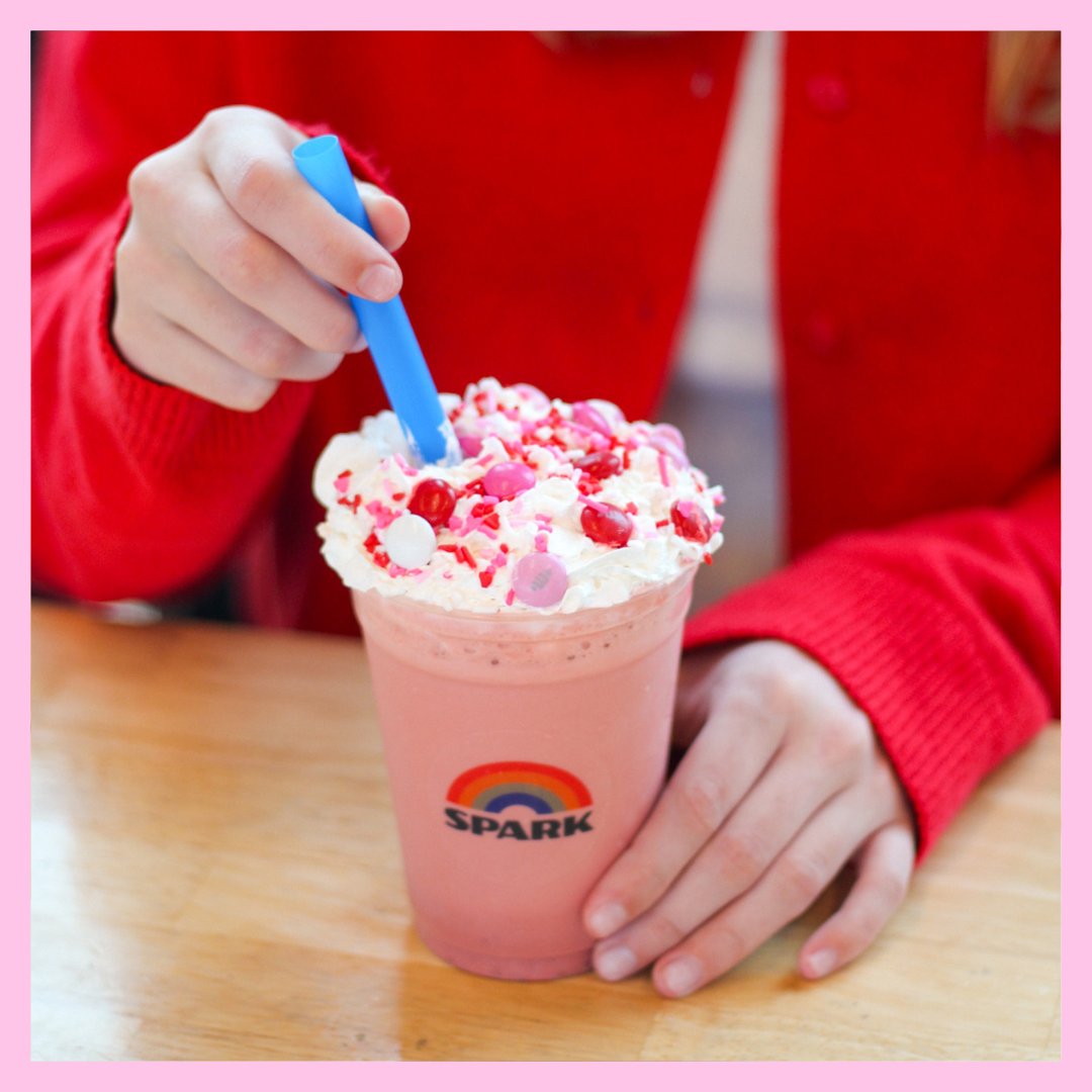 You + our Cupid's Cupcake shake = a match made in heaven! 💘