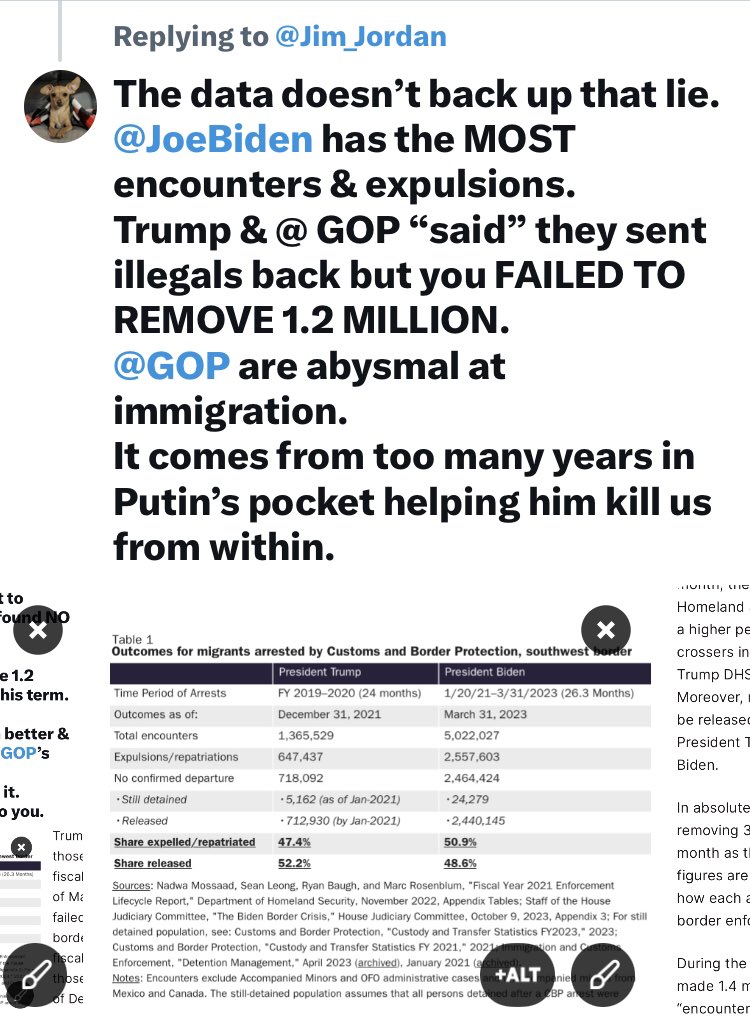 @MarshaBlackburn Sorry kid,Trump himself told us that wasn’t true—so he never closed the border. 
Chip reminds us.👇🏻

@GOP bowed to Trump, because he threatened you via phone, rather than at our direction for the bipartisan agreement.

#WeakGOP will be voted out.
@SenatorLankford earned his seat.