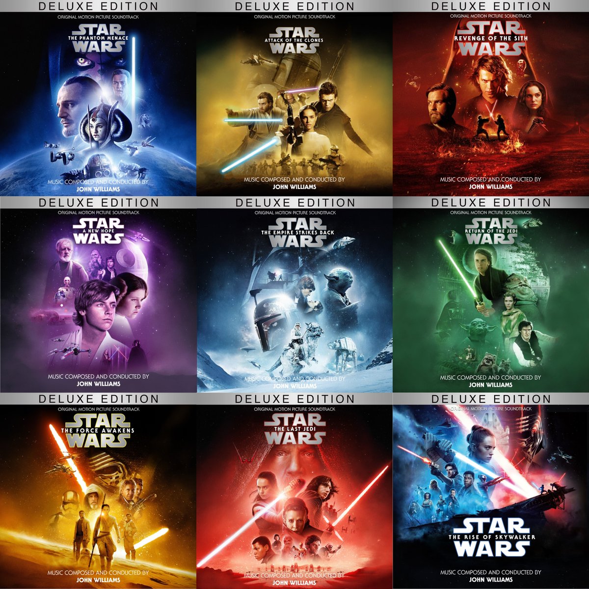 As John Williams trends on Twitter, let me just take this opportunity to remind  Lucasfilm and Disney that NONE of John's scores for the #StarWars films in their complete form are currently available on digital platforms. Please fix this ASAP!! 
#JohnWilliams