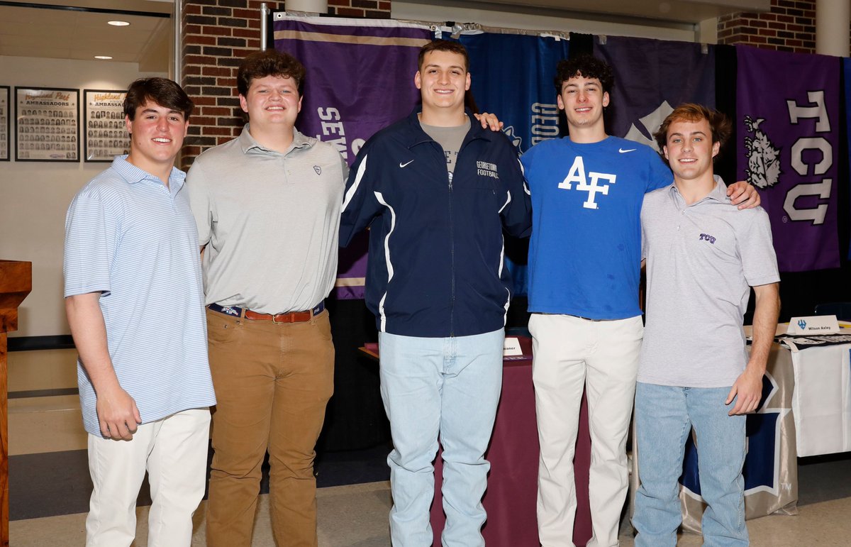 Bobby Leidner (@mrcoachleidner) on Twitter photo Proud of these guys signing yesterday! Tremendous leaders on this years football team! Can't wait to watch them at the next level! <a href="/axley_wilson/">Wilson Axley</a> <a href="/wyatt_swaner/">Wyatt Swaner</a> <a href="/CasePickelman/">Case Pickelman</a> <a href="/Parker3thompson/">Parker Thompson</a> <a href="/steel_tobin/">steel tobin</a> Thanks <a href="/macateephotos/">macateephotography</a> for the picture. Proud of these guys signing yesterday! Tremendous leaders on this years football team! Can't wait to watch them at the next level! <a href="/axley_wilson/">Wilson Axley</a> <a href="/wyatt_swaner/">Wyatt Swaner</a> <a href="/CasePickelman/">Case Pickelman</a> <a href="/Parker3thompson/">Parker Thompson</a> <a href="/steel_tobin/">steel tobin</a> Thanks <a href="/macateephotos/">macateephotography</a> for the picture.