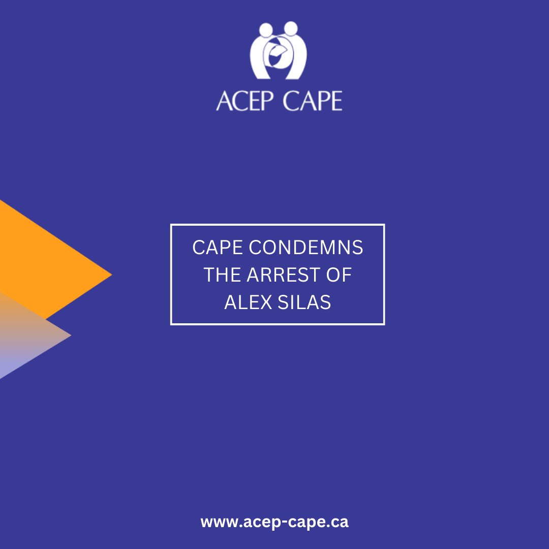 CAPE condemns the arrest of Alex Silas: “CAPE stands firmly behind our fellow federal public sector union in their fight for justice and a fair deal for members.” acep-cape.ca/en/news/cape-c… @psac_afpc @AlexSilasPSAC