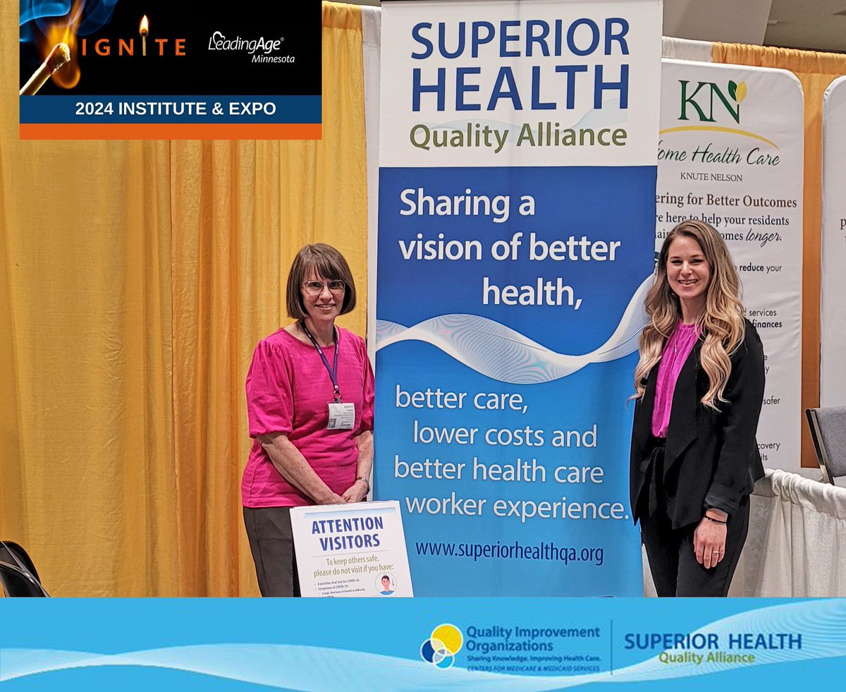 Attending <a href="/LeadingAgeMN/">LeadingAge Minnesota</a> #Institute2024? Stop by our booth and say hi. We have important resources and information to help improve the quality of care and quality of life of people living in nursing homes. buff.ly/3StHRLn