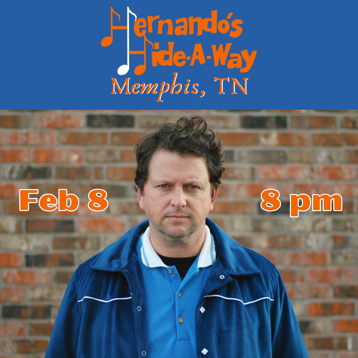Memphis, TN!
I will be at Hernando's Hideaway tonight, kicking off my 20 day tour, supporting Matthew Sweet , Bob Schneider, and Adeem the Artist along the way. 
Send me your folks and we'll have a good time.
Love Abe
#alabamaastronaut #tour2024 #Memphis #Tennessee