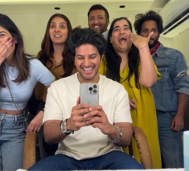 Sibinlalck's tweet photo. dQS A-Team βοΈ
This is us ! Goofy crazy but we always bring our A game !
#wethebest #teamdQ #brandshoot #reunion #DulquerSalmaan https://t.co/zopsJ8lAfV