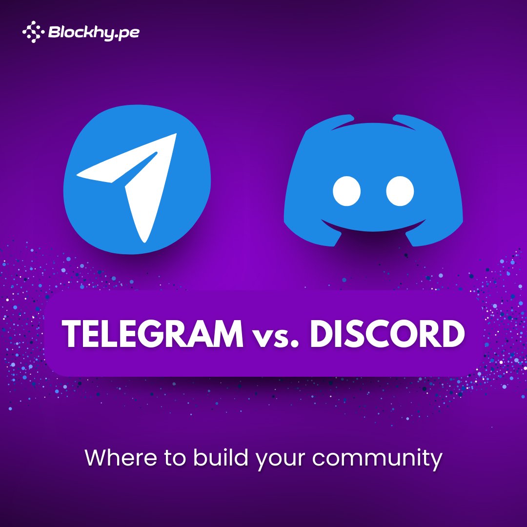 WeAreBlockHype's tweet photo. Whether it's Telegram or Discord, our expertise ensures vibrant engagement and growth. Empower your crypto or blockchain project with our tailored Community Management solutions. 

👉 Send us a message at contact@blockhy.pe for a customized quote!

#WeAreBlockHype https://t.co/RiXiFDYqc5