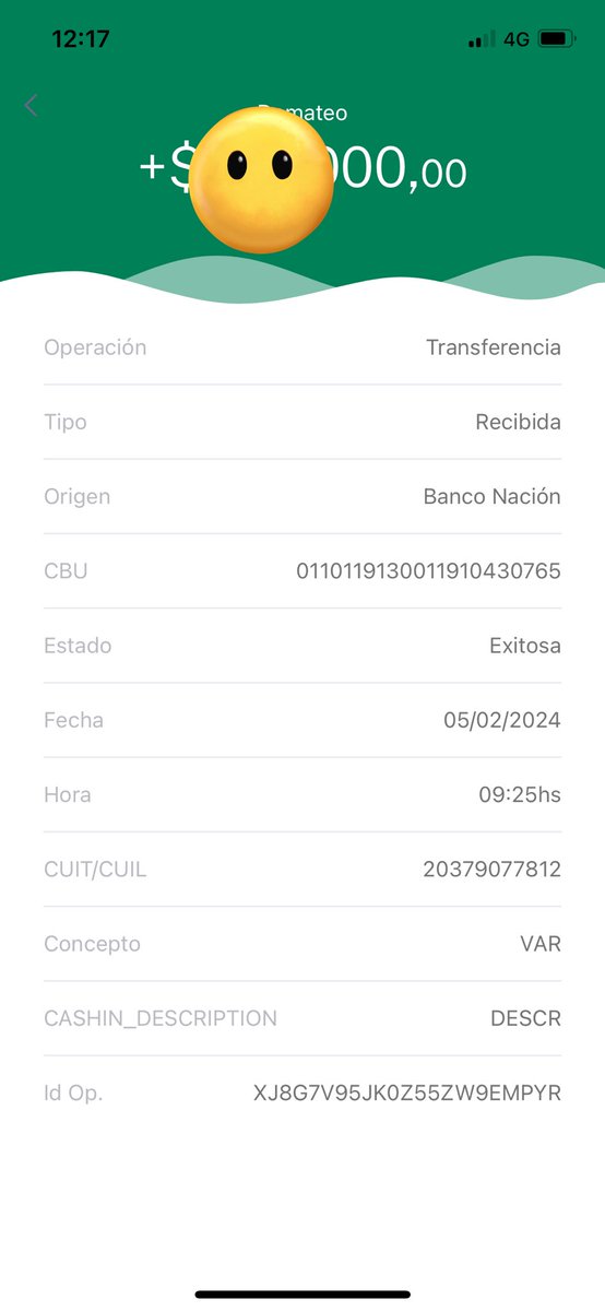 PuchoDemateo's tweet photo. @uala_arg Ahora me dice estado: exitosa y tipo: recibida. Nunca ingresó a UALA ni quedó en la otra cuenta de la cual la mandé.
Malechores. https://t.co/5tGPhFC1QK