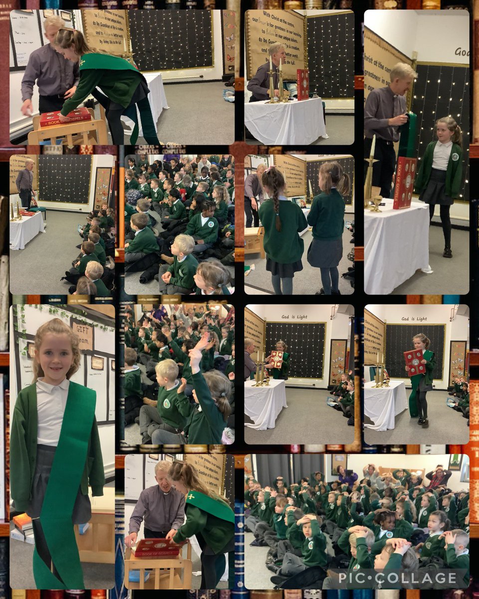 KS1 had a special visitor from a Deacon this afternoon. He spoke about the Bible and why it is a special book📚. He also taught us how to respond to the gospel in church. What a wonderful afternoon! @StJosephStBede @STOC_CAT #MakeChristKnown