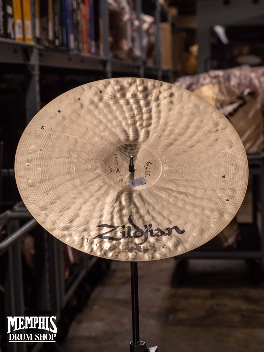 The <a href="/ZildjianCompany/">Zildjian Company🌕</a> 20" K Constantinople Philly Joe Jones Ride ($579.95), a modern take on a classic ride cymbal used by Jazz Drumming Icon Philly Joe Jones. Check out our selection of 20" Philly Joe Jones Rides at memphisdrumshop.com/cymbals/zildji…

#drums #cymbals #drumgear #zildjian