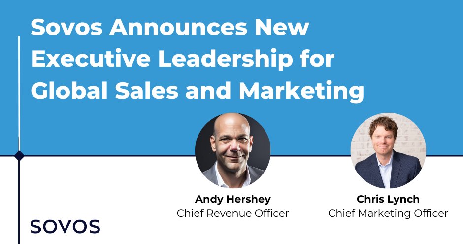 We’re continuing to strengthen our leadership team by welcoming Andy Hershey and Christopher Lynch to Sovos! As Chief Revenue Officer and Chief Marketing Officer, they bring extensive experience in driving growth for global platform companies
Learn more: ow.ly/PuIh50QzcKg