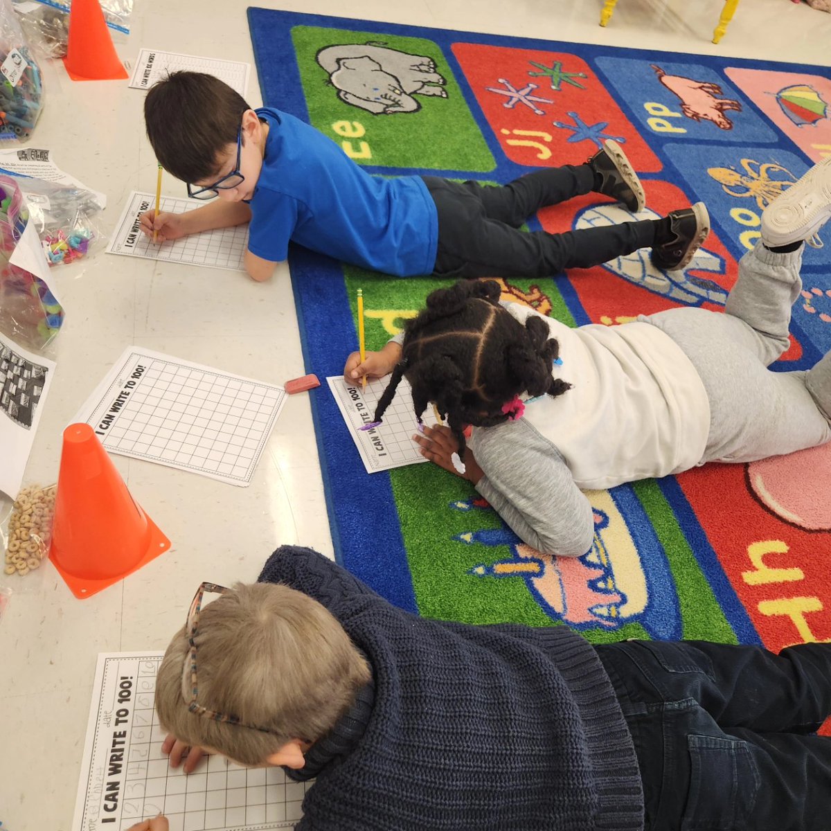 Building our way to 100 with our 100th day rotations! Round 3 #wsdlearns #wearewentzville #gtegators