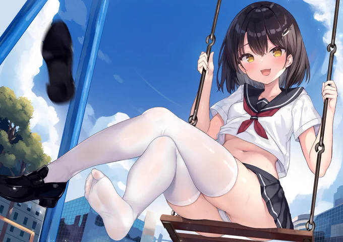 遅刻いまさら再掲#ニーハイの日 