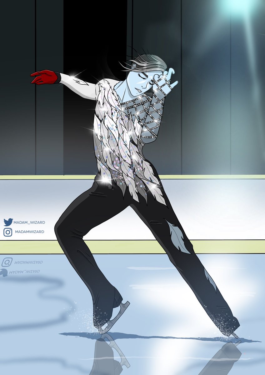 History maker! Crow on Ice 🩵⛸️🐦‍⬛

#Destiny2 x #YuriOnIce 

#Destiny2Art #Destiny2AOTW

<a href="/Bungie/">Bungie</a> <a href="/DestinyTheGame/">Destiny 2</a> <a href="/Destiny2Team/">Destiny 2 Team</a>