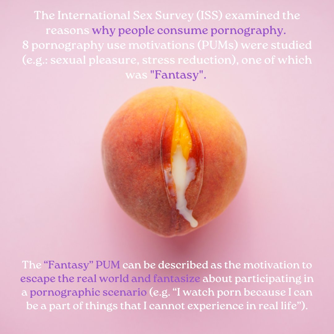 Did you know that most people have fantasies—whether they're sexual or not? Want to learn more? ✨ Go check our original post: instagram.com/p/C3F37ONOkpg/… #Fantasies #Curiosity #iss #sexresearch #science #psychology