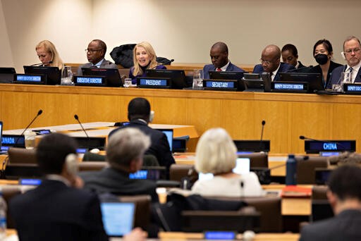Thank you to @UNICEF_board and President 🇷🇼 on the first regular session of 2024! Touching on topics including polio eradication, ending child marriages and the rights of children with disabilities, @UNICEF and Denmark continue our work to leave no child behind. #ForEveryChild