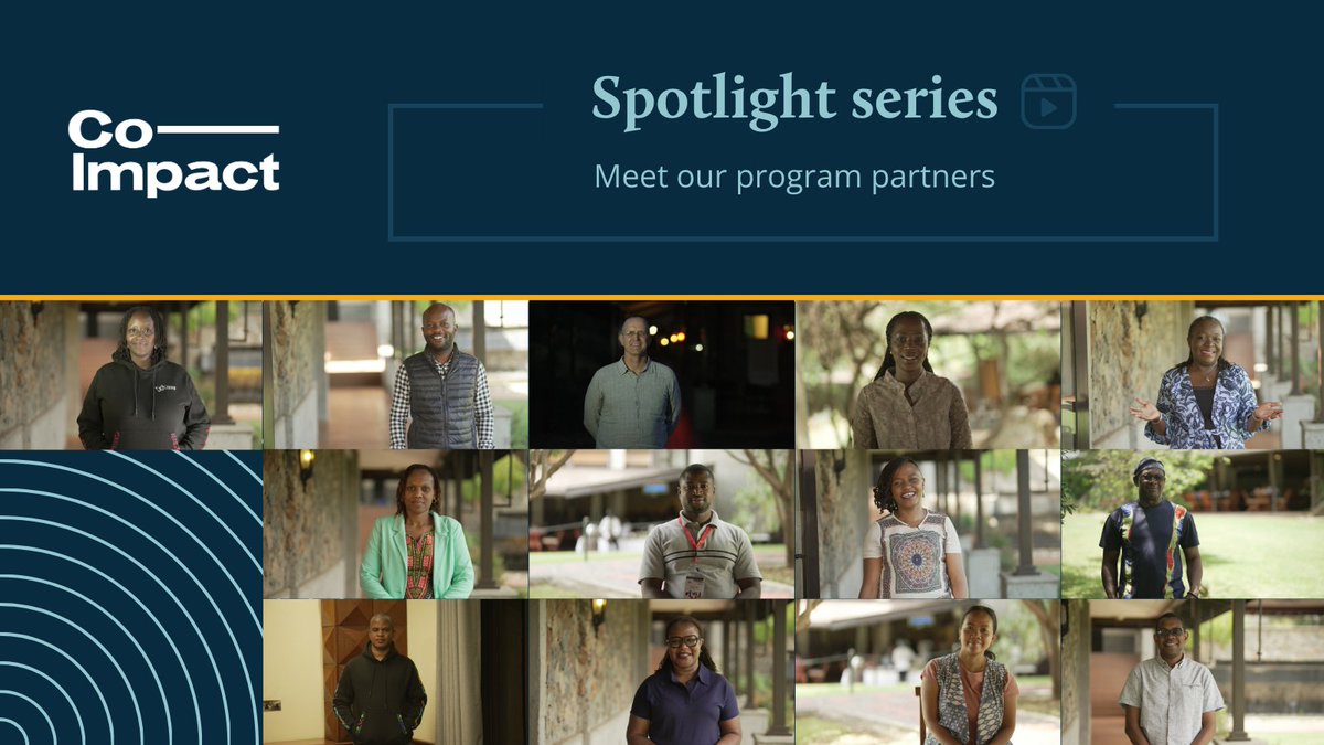 Exciting News! 🌟 
Introducing our weekly spotlight series featuring Co-Impact’s Program Partners and their impactful initiatives. Join us as we illuminate their visions for enduring change and celebrate their achievements. Stay tuned!
#CoImpactSpotlight