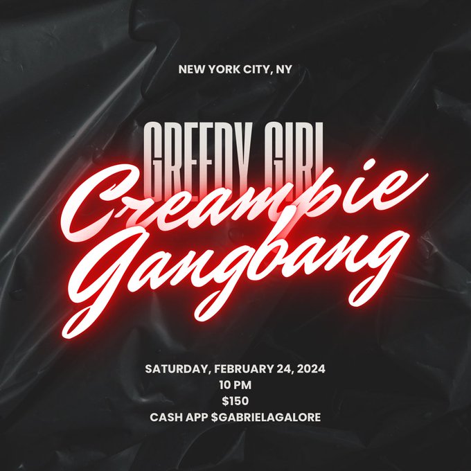 Guess what? I&rsquo;m coming back to #NYC 🥰  Saturday, February 24, 2024  10pm  #gangbang #cumslut #newyorkcitt<a href="/tag/nyc"class="tags">#NYC</a><a href="/tag/gangbang"class="tags"><span>#gangbang</span></a><a href="/tag/cumslut"class="tags"><span>#cumslut</span></a><a href="/tag/newyorkcitt"class="tags"><span>#newyorkcitt</span></a>