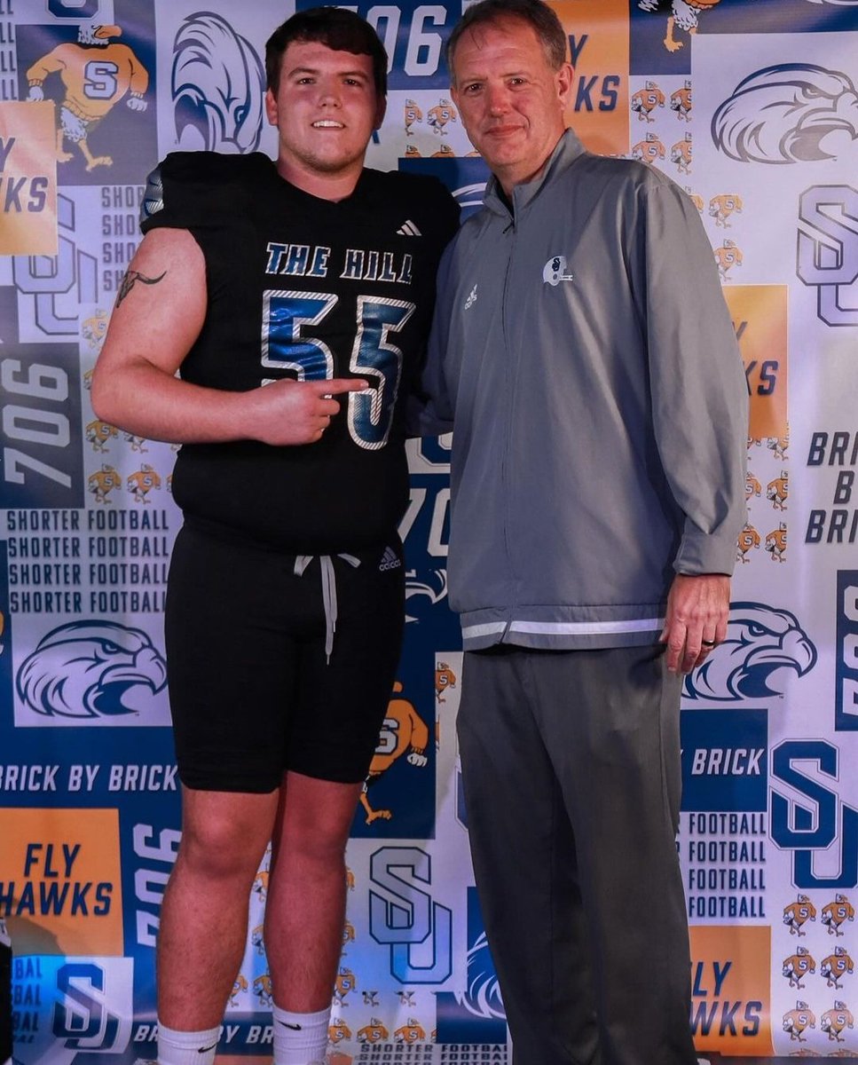 180SportsP's tweet photo. #SigningDay2k24 congrats to @WyattJoyner2 on his commitment to @SUHawkVision - they're getting a big, physical, athletic and tough #TrenchMonster #SignedSealedDelivered #SigningSzn #BoysOfFall https://t.co/LDNSRmnRzx