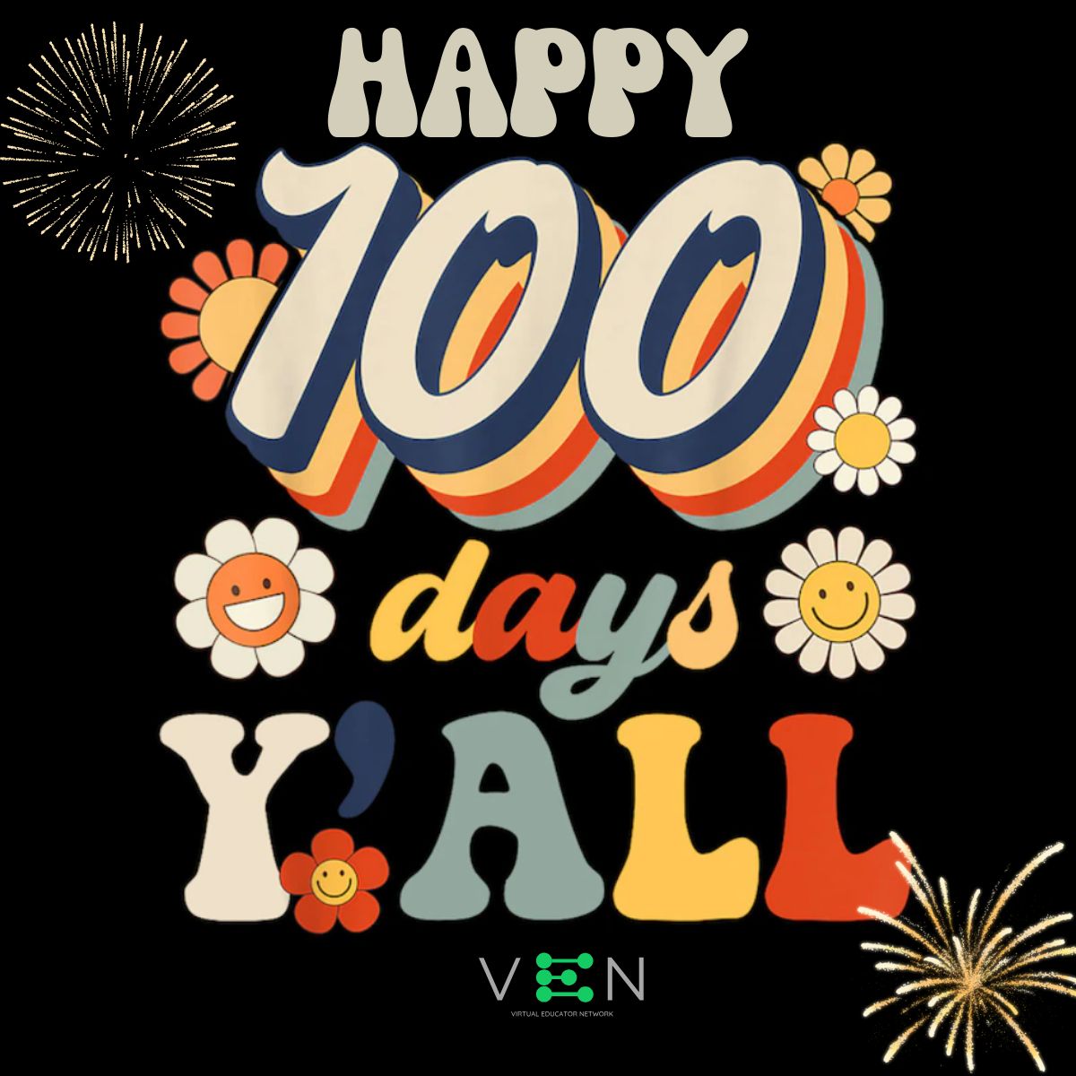 🎉 Celebrating 100 days of learning and growth! 📚✨ Join the excitement as we mark this milestone together. Share your favorite school moments using #100DaysOfSchool & Tag a colleague! Let's celebrate the journey of knowledge and achievement! 🎈👩‍🏫 #TheVEN #SchoolCelebration