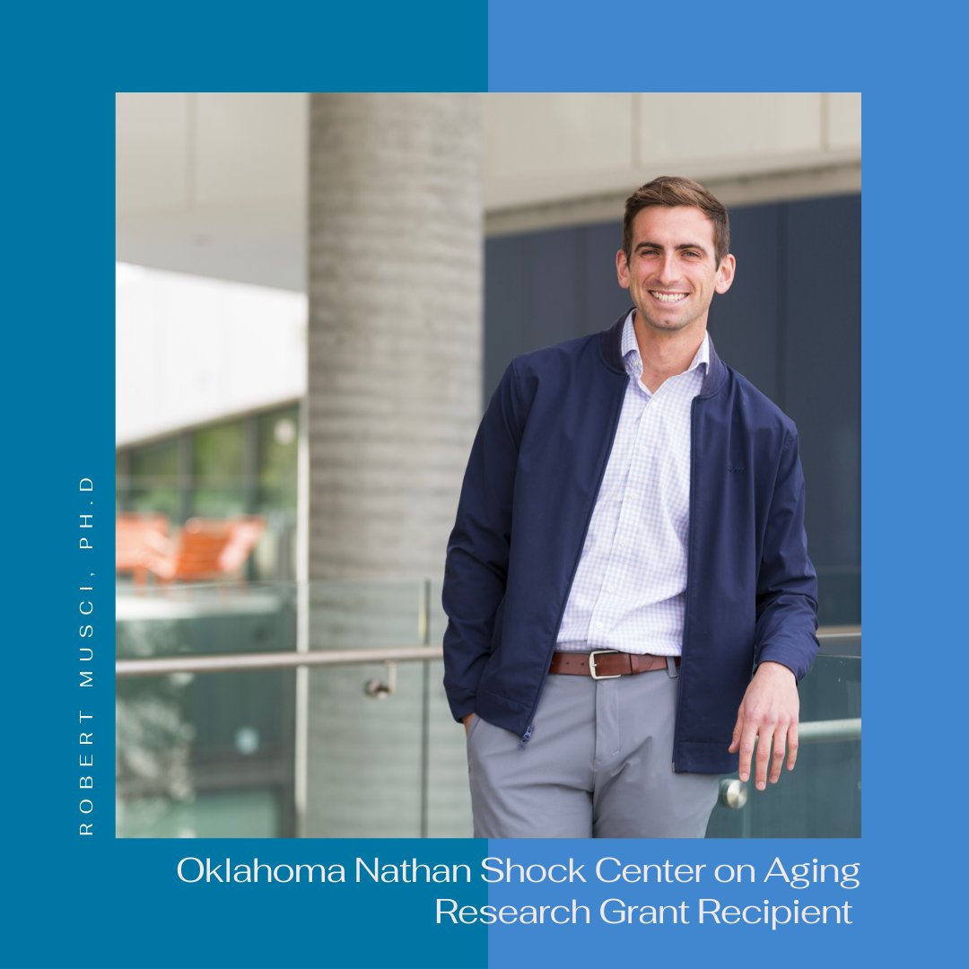 The Oklahoma Nathan Shock Center on Aging awarded Robert Musci, assistant professor in the Health &amp; Human Sciences Dept., a grant for the project “Investigating the turnover dynamics of mtDNA with stable Isotope Deuterium Oxide.” Read more bit.ly/3OBhu4K #LMUSeaver
