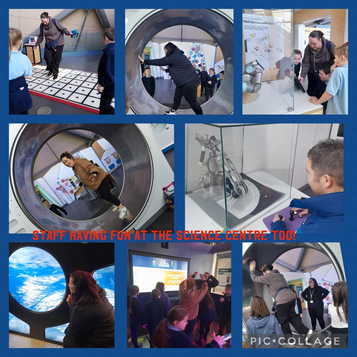 Our Primary 5-7 children were not the only ones to enjoy their day out at the Glasgow Science Centre. It is safe to say the adults had great fun too! 
#learningisfun #memoriesmade #handsonlearning #learningtogether #Abbeyfamily