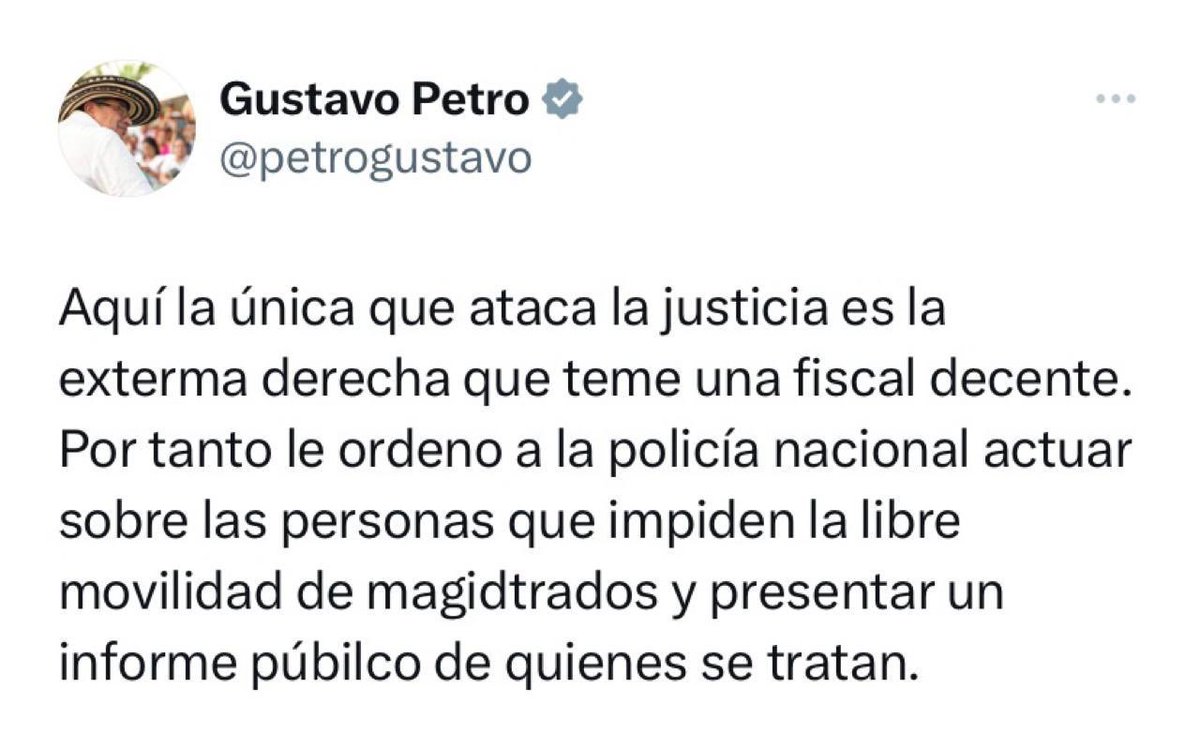 María Fernanda Cabal tweet media