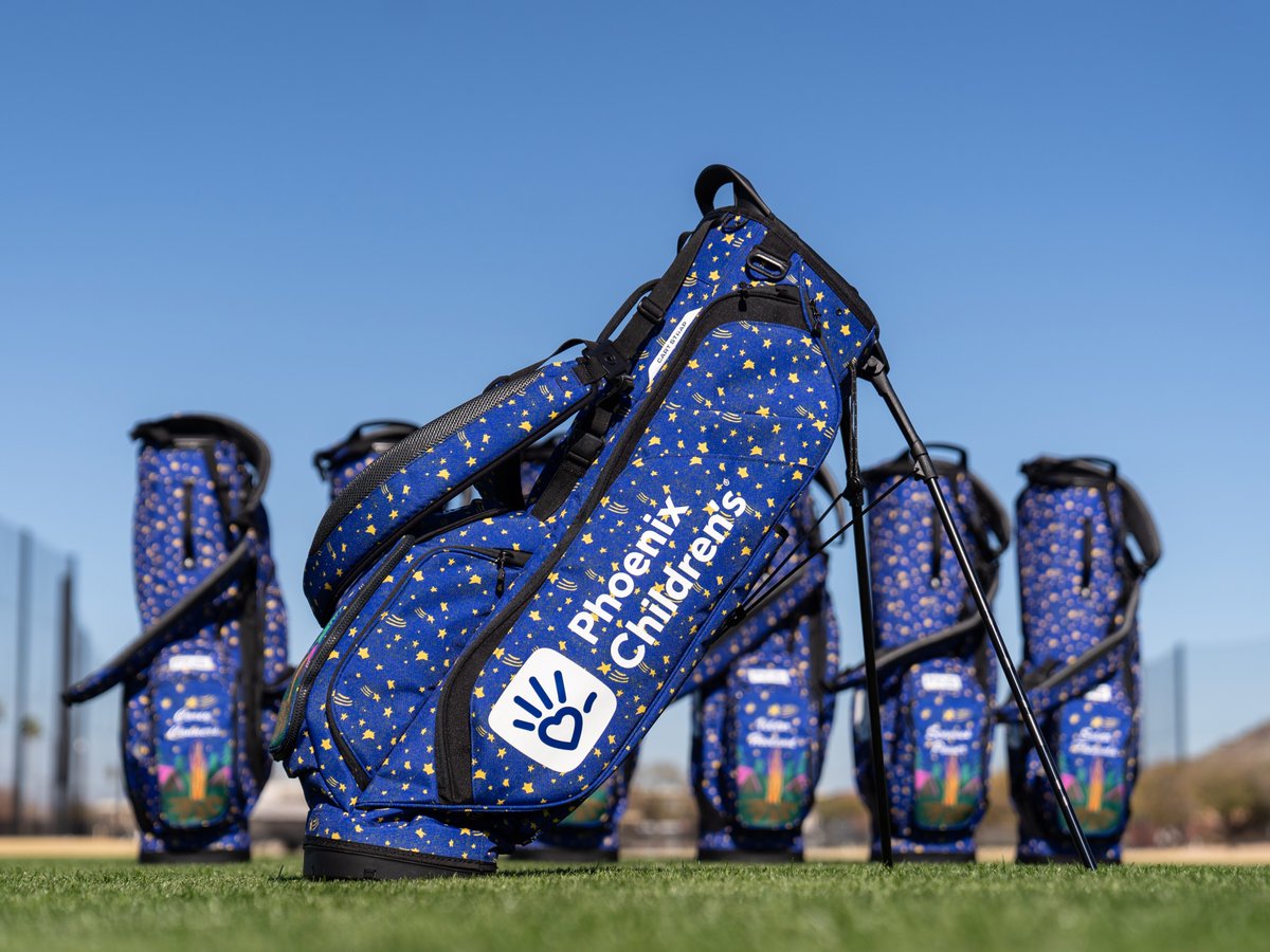 #TeamPING 💚 @FriendsofPCH PING pros are carrying a custom bag this week at the @WMPhoenixOpen. Support the mission of Phoenix Children's hospital with the purchase of a limited-edition Hoofer or Snapback: bit.ly/3OyvMn4 100% of the proceeds benefit @PhxChildrens.…