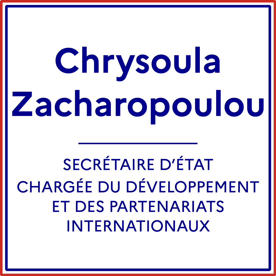 francediplo's tweet photo. Sur proposition du Premier ministre, le président de la République a nommé Mme Chrysoula Zacharopoulou secrétaire d'État auprès du ministre de l’Europe et des Affaires étrangères, chargée du Développement et des Partenariats internationaux 

@CZacharopoulou https://t.co/RiRCYPQW7r