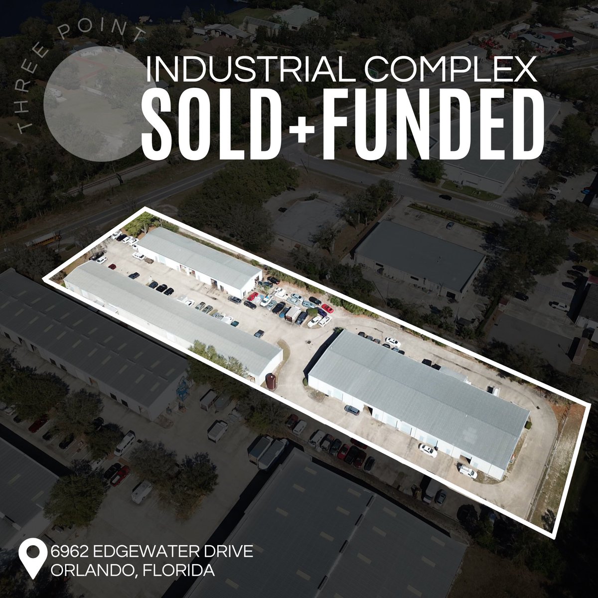 3PointRealty's tweet photo. Just SOLD! Our latest success in Orlando, FL—a thriving industrial complex spanning 30,411 sq ft across 3 buildings, nestled on 2.59 acres of prime land. 
•
•
•
#CommercialRealEstate #CommercialRealty #3PointCommercial #FloridaCommercialRealEstate #IndustrialPark https://t.co/N4uVRyMuNj