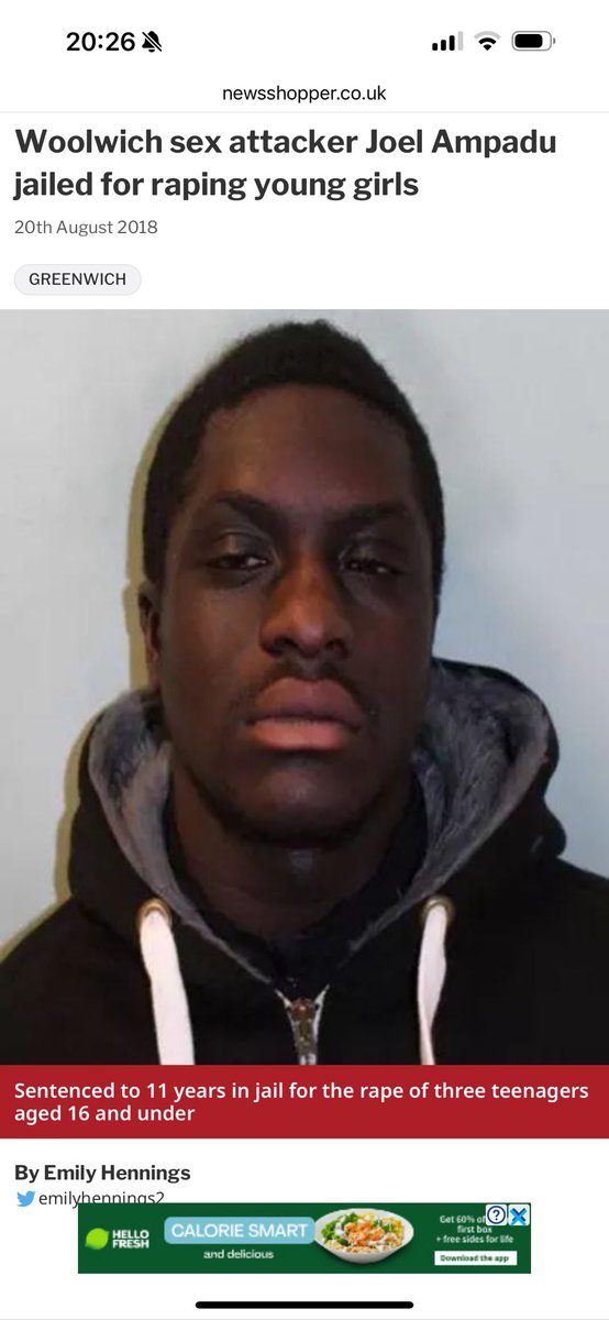 peterstopcrime's tweet image. He likes his meat fresh

Joel Ampadu of Tivoli Gardens,was found guilty of five counts of rape of a girl under the age of 13 years, three counts of rape of a girl under the age of 16 years and one count of sexual assault of a girl under 13 years.
The court heard that Ampadu raped…