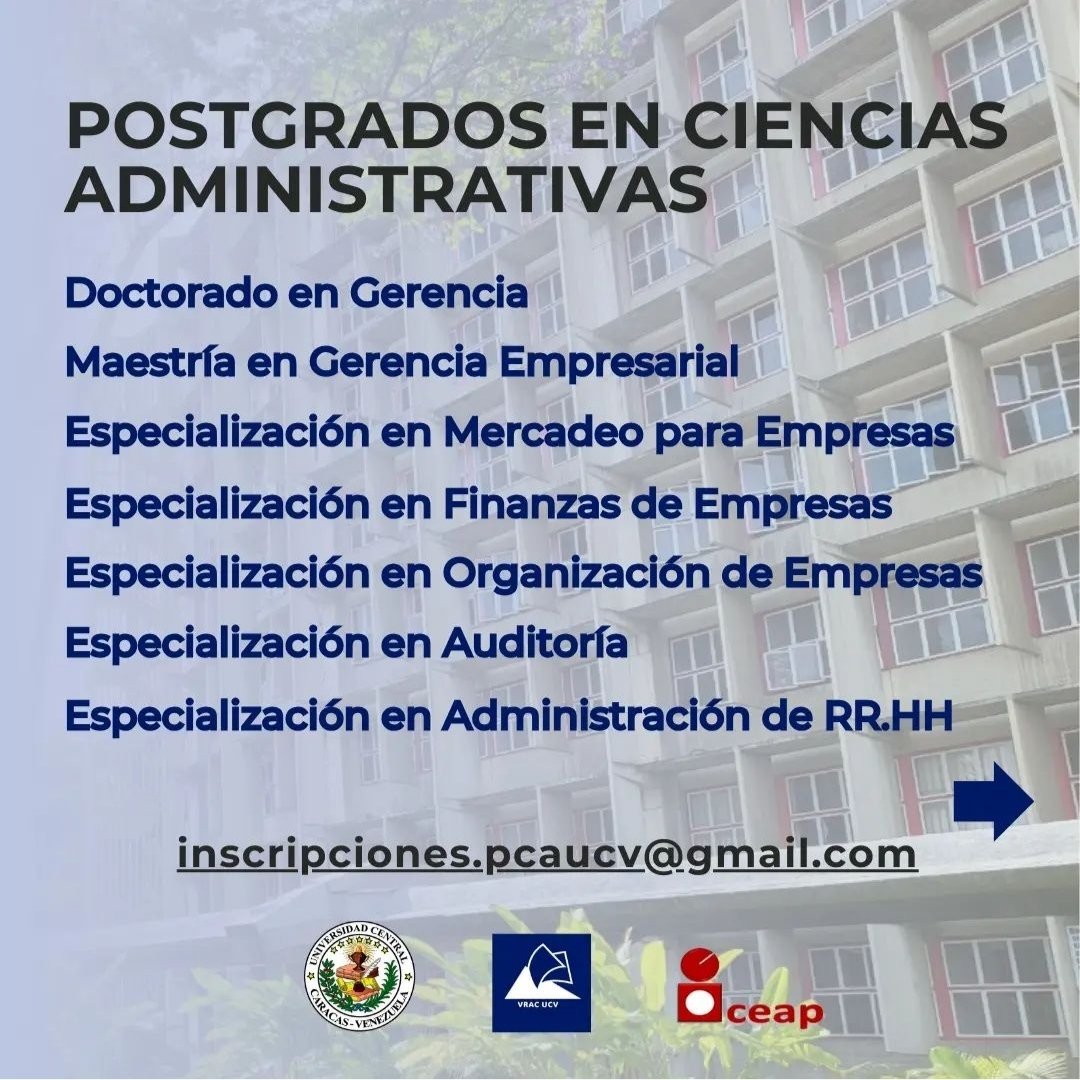 Vicerrectorado Académico UCV tweet media