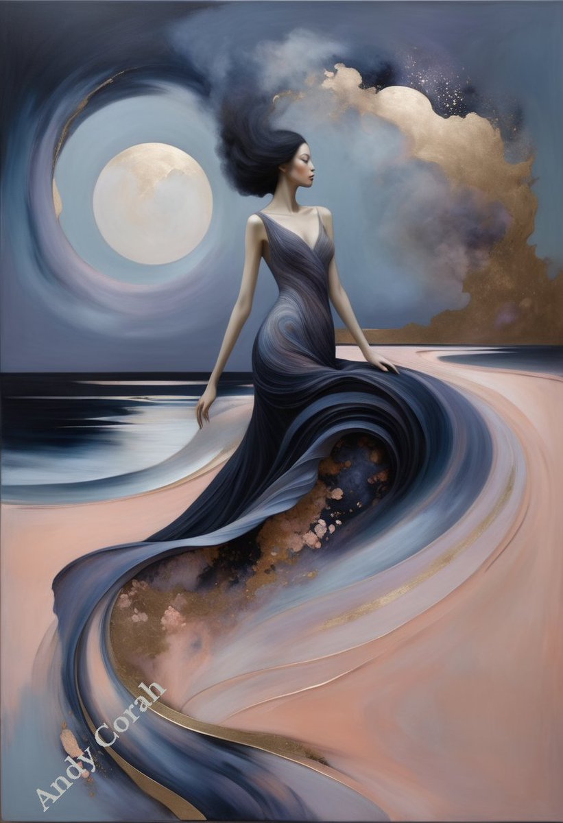 andy_corah's tweet photo. My #painting #EphemeralWhimsy this #AIartwork intertwines pastel textures with #surreal elements. Immerse in intricate details, and dreamlike depth, in the #moonlight is captivating 🎨✨#AIart ##SurrealMagic #DelicateTextures #AIArtCommuity #art #Artlovers #ThursdayThoughts https://t.co/Uh36cjokQM