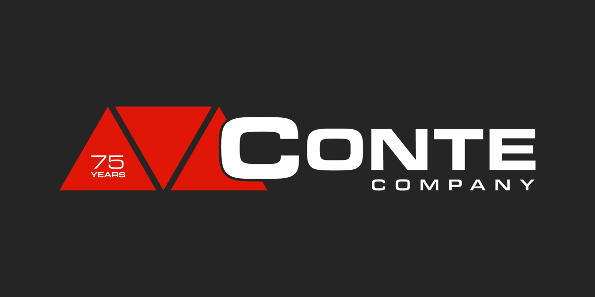conte_company's tweet photo. Conte Company completed our 75th year in business. Our new logo honors our past while looking ahead to our future. Check out our new website https://t.co/9C3ieICA0c and learn about our past, present, and future. https://t.co/NsFCfoh0HH